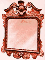 Queen Anne Style Mirror